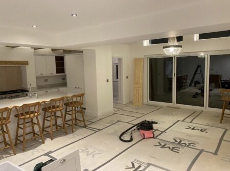 Extension and kitchen at Ingrave